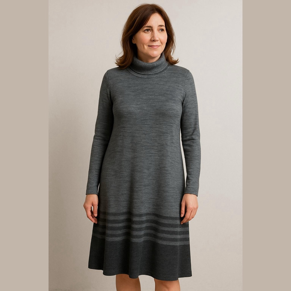 AGB Women's Dress Size XL Gray